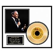 Frank Sinatra New York, New York Framed Gold Record